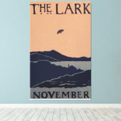 ザラルクフローレンスランンドボルドヴィンテージ抽象芸術 キャンバスプリント (インサイチュ (ウッドフロア))