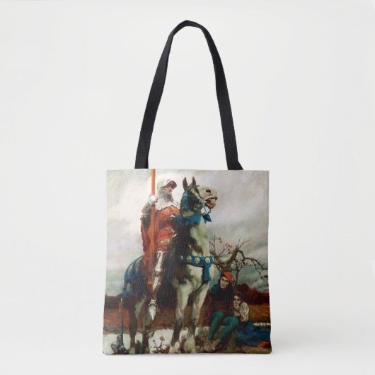 ザランキャ来スターbyハワードピレ トートバッグ (正面)