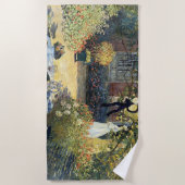 ザランチョンクロードモネ ビーチタオル (正面)