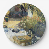 ザランチョンクロードモネ ペーパープレート (正面)