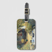 ザランチョンクロードモネ ラゲッジタグ (正面縦)