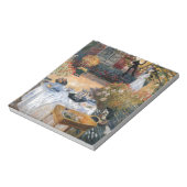 ザランチョンバイクロードモネ ノートパッド (回転)