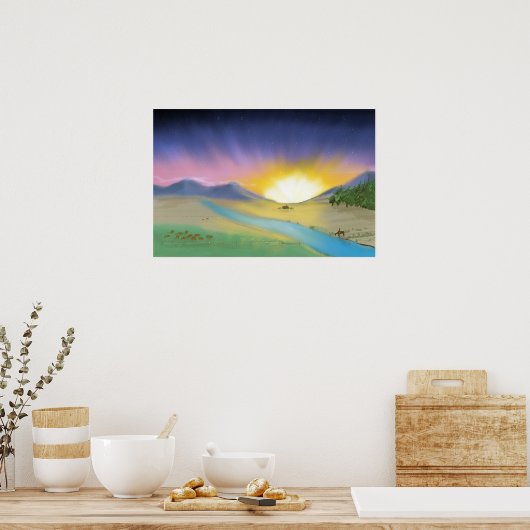 ザランチ ポスター (キッチン)