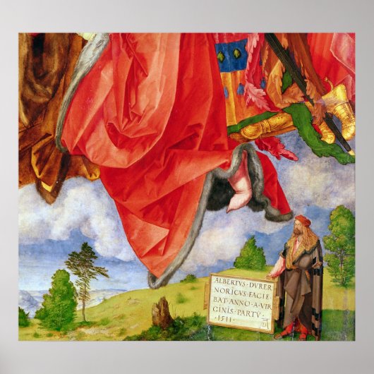 ザランドゥアのアルタルピース、すべての聖人の日 ポスター (正面)