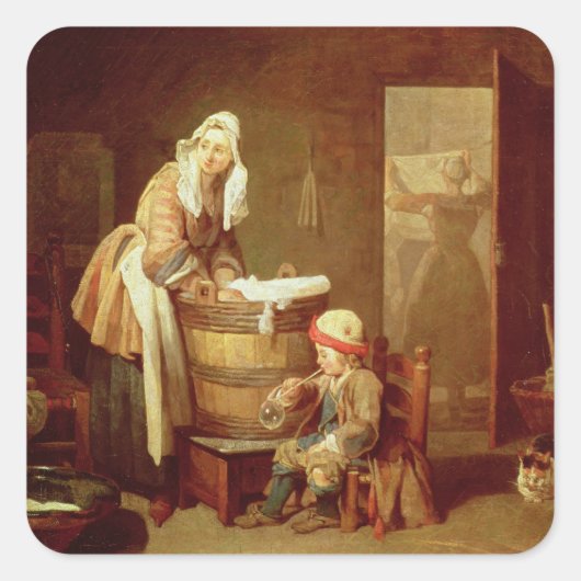 ザランドリー・ウーマン スクエアシール (正面)