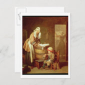 ザランドリー・ウーマン ポストカード (正面/裏面)