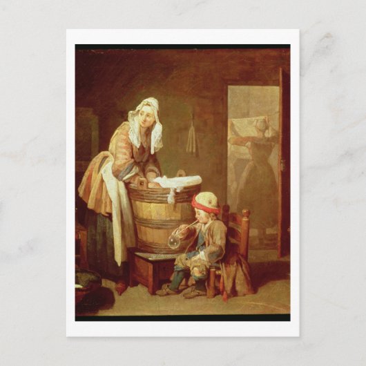 ザランドリー・ウーマン ポストカード (正面)