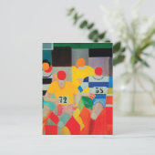 ザランナーズバイロバート・ドローネー ポストカード (スタンド正面)