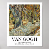 ザラージ飛行機の木(サンレミーのロードメンダーズ) ポスター (正面)