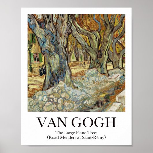 ザラージ飛行機の木(サンレミーのロードメンダーズ) ポスター (正面)