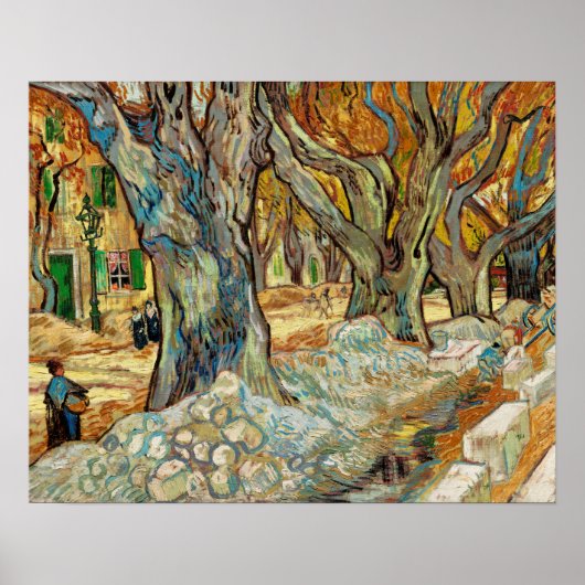 ザラージ飛行機の木（サンレミーのロードメンダーズ） ポスター (正面)