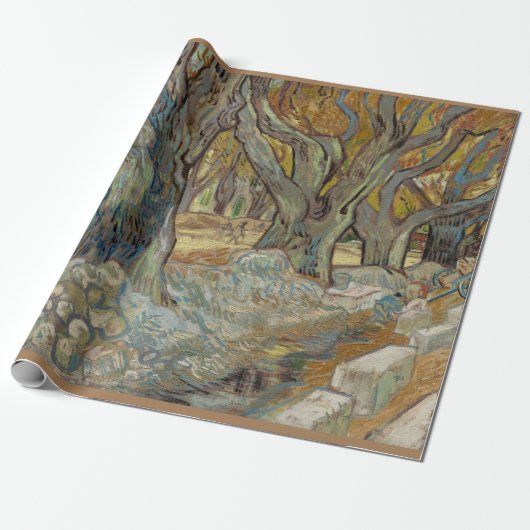 ザラージ飛行機の木（サンレミーのロードメンダーズ） ラッピングペーパー (アンロールド)