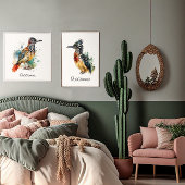 ザラ絵を描ンナー水彩ロードラカスタムンナー ポスター