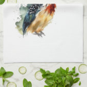 ザラ絵を描ンナー水彩ロードランナー キッチンタオル (折り畳み)