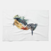 ザラ絵を描ンナー水彩ロードランナー キッチンタオル (横)