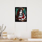 ザリア族アステカ中米天使ポスター ポスター (キッチン)