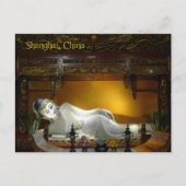 ザリカムベント仏、上海、中国 – 葉書 ポストカード (正面)