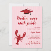 ザリガニがプライド卒業で沸騰 招待状 (正面)