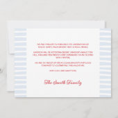 ザリガニが煮沸ピンチ彼女が行ったグラードパーティー 案内状 (裏面)