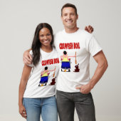 ザリガニが犬と一緒に煮沸 Tシャツ (ユニセックス)