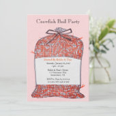 ザリガニのサックパーティー 招待状 (スタンド正面)