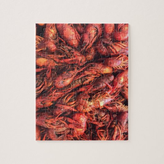 ザリガニのステンドグラスパズル ジグソーパズル (縦)