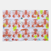 ザリガニのタオル キッチンタオル (横)