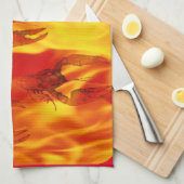 ザリガニの季節 キッチンタオル (四つ折り)