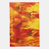 ザリガニの季節 キッチンタオル (縦)