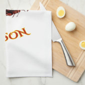 ザリガニの季節 キッチンタオル (四つ折り)