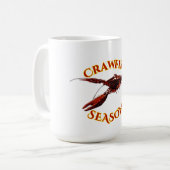 ザリガニの季節 コーヒーマグカップ (正面左)