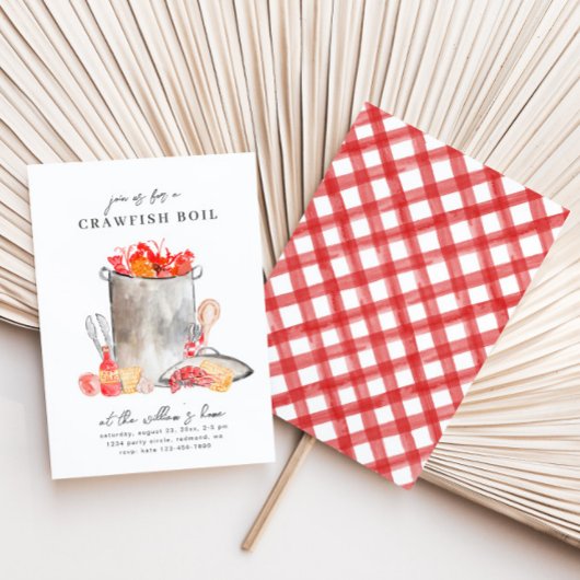 ザリガニの招待状 |クロウフィッシュ 招待状