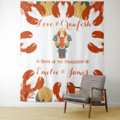 ザリガニの沸騰婚約パーティ タペストリー (インサイチュ)