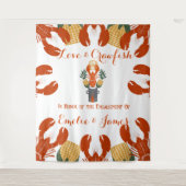 ザリガニの沸騰婚約パーティ タペストリー (正面)