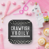 ザリガニの沸騰婚約パーティ ペーパープレート (パーティー)