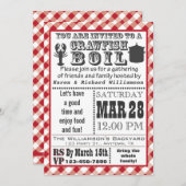 ザリガニの沸騰招待状 招待状 (正面/裏面)