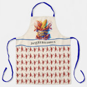 ザリガニの煮沸テーマ エプロン (正面)