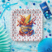 ザリガニの煮沸テーマ ペーパープレート (パーティー)