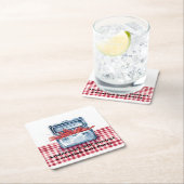 ザリガニの究極の沸騰：南部の伝統 スクエアペーパーコースター (インサイチュ)