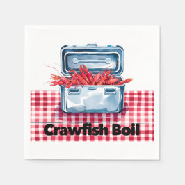 ザリガニの究極の沸騰：南部の伝統 スタンダードカクテルナプキン