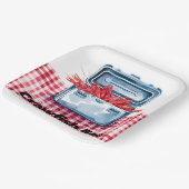 ザリガニの究極の沸騰：南部の伝統 ペーパープレート (傾斜あり)