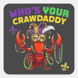 ザリガニの道化師ビーズ 冗談だろ CrawDaddy M スクエアシール