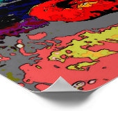 ザリガニの静物画、フォヴィス ポスター (角)
