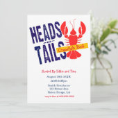 ザリガニの頭ザリガニはパーティー 招待状 (スタンド正面)