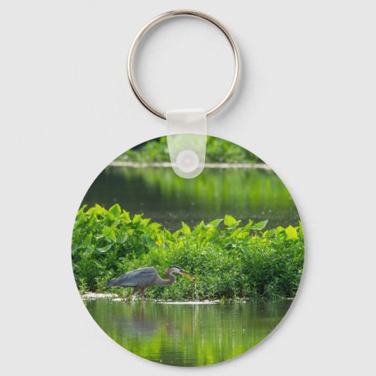 ザリガニの食事時間 キーホルダー (正面)