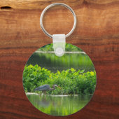 ザリガニの食事時間 キーホルダー (正面)