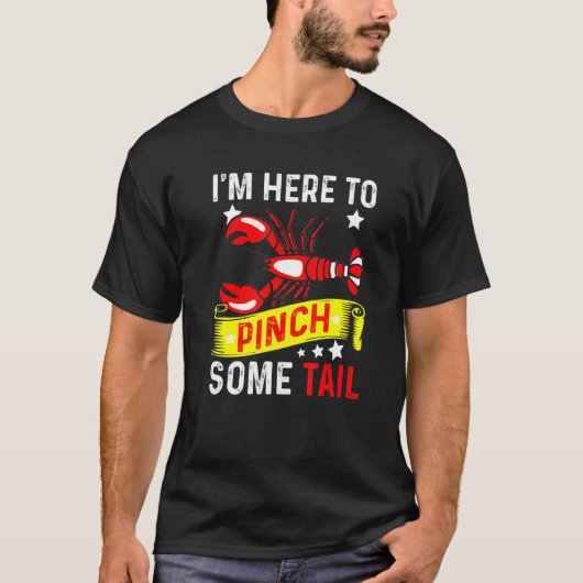 ザリガニケージャンカニ貝 Tシャツ (正面)