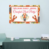 ザリガニパーティー夏のシーフードクックアウト 横断幕 (トレードショー)