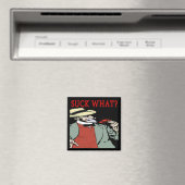 ザリガニ吸の何が？滑稽な漫画 マグネット (インサイチュ (食洗機))