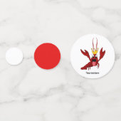 ザリガニ年間家族懇親会パーティー コンフェッティ (裏面)